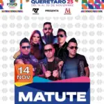 Matute- Palenque Feria Querétaro 2025 - 14 Noviembre - Querétaro